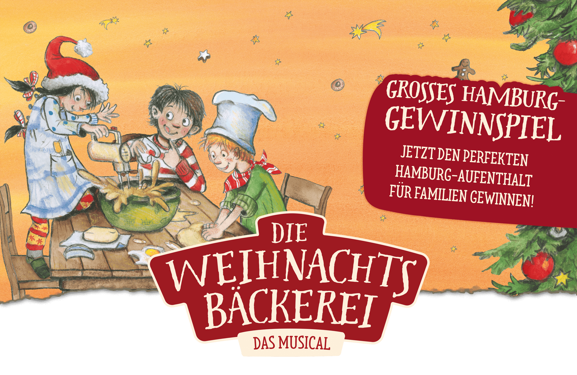 Hamburg-Gewinnspiel für Die Weihnachtsbäckerei