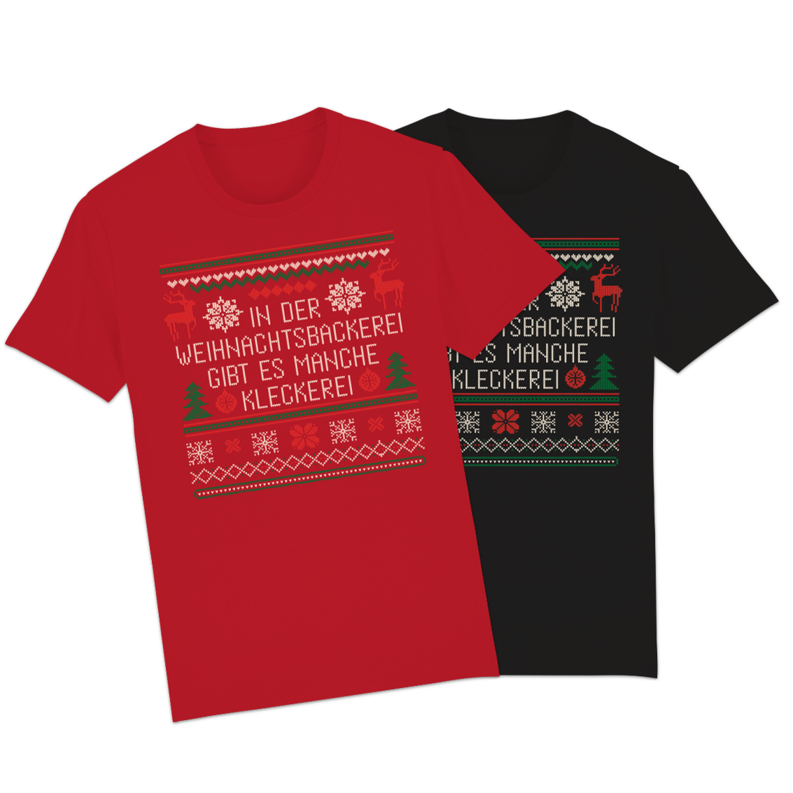 T-Shirts zum Musical Die Weihnachtsbäckerei